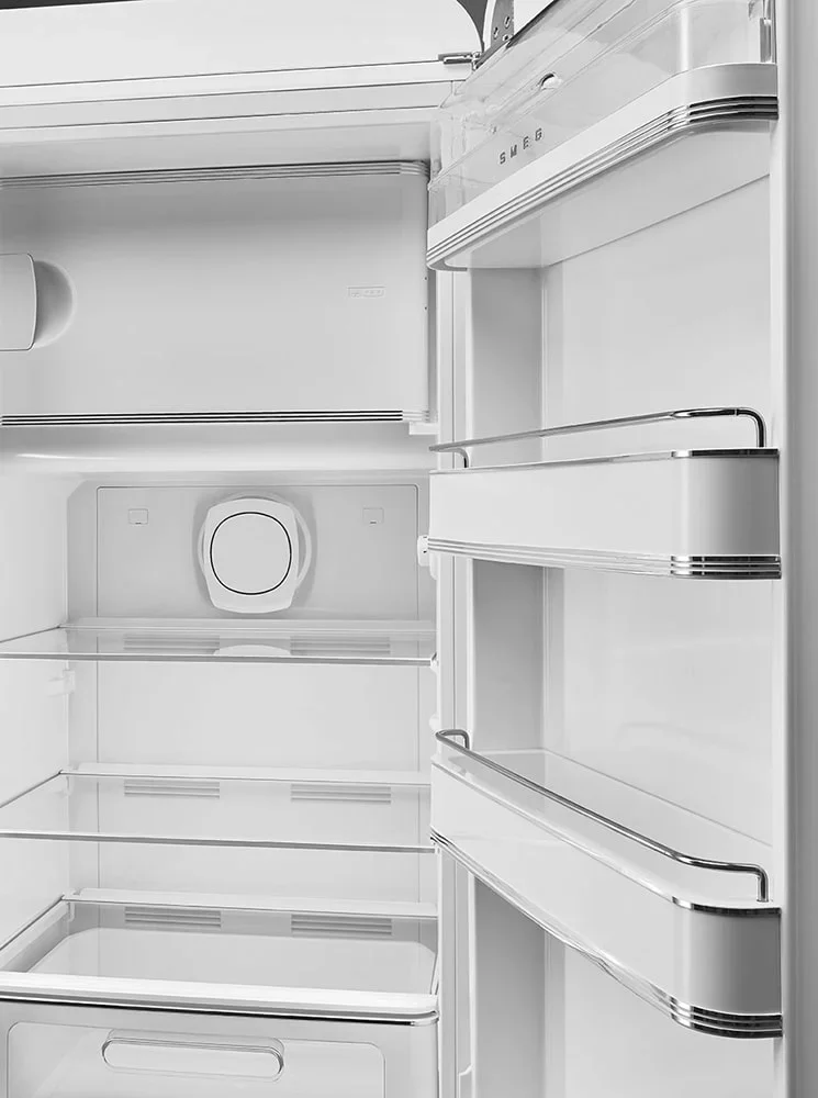 SMEG FAB28RWH6 Отдельностоящий однодверный холодильник,стиль 50-х годов, 60 см, белый, петли справа